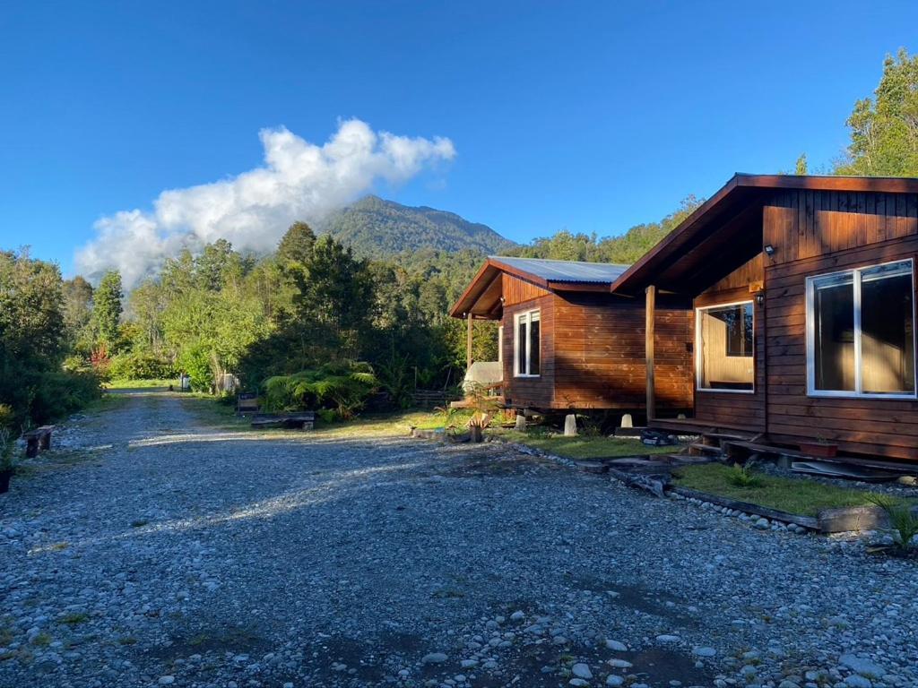 Cabanas & Tinajas Entre Volcanes 오르노피렌 외부 사진